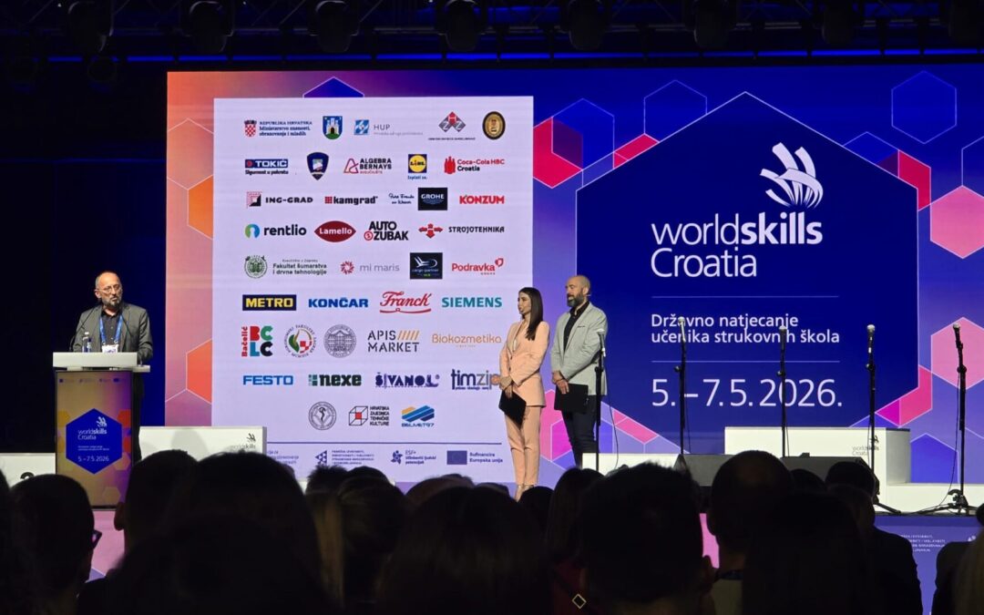 Srebrni uspjeh učenika Elektrotehničke škole na WorldSkills Croatia 2026