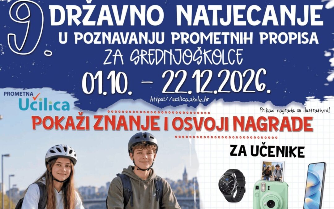 Počelo 9. Državno natjecanje na Prometnoj Učilici